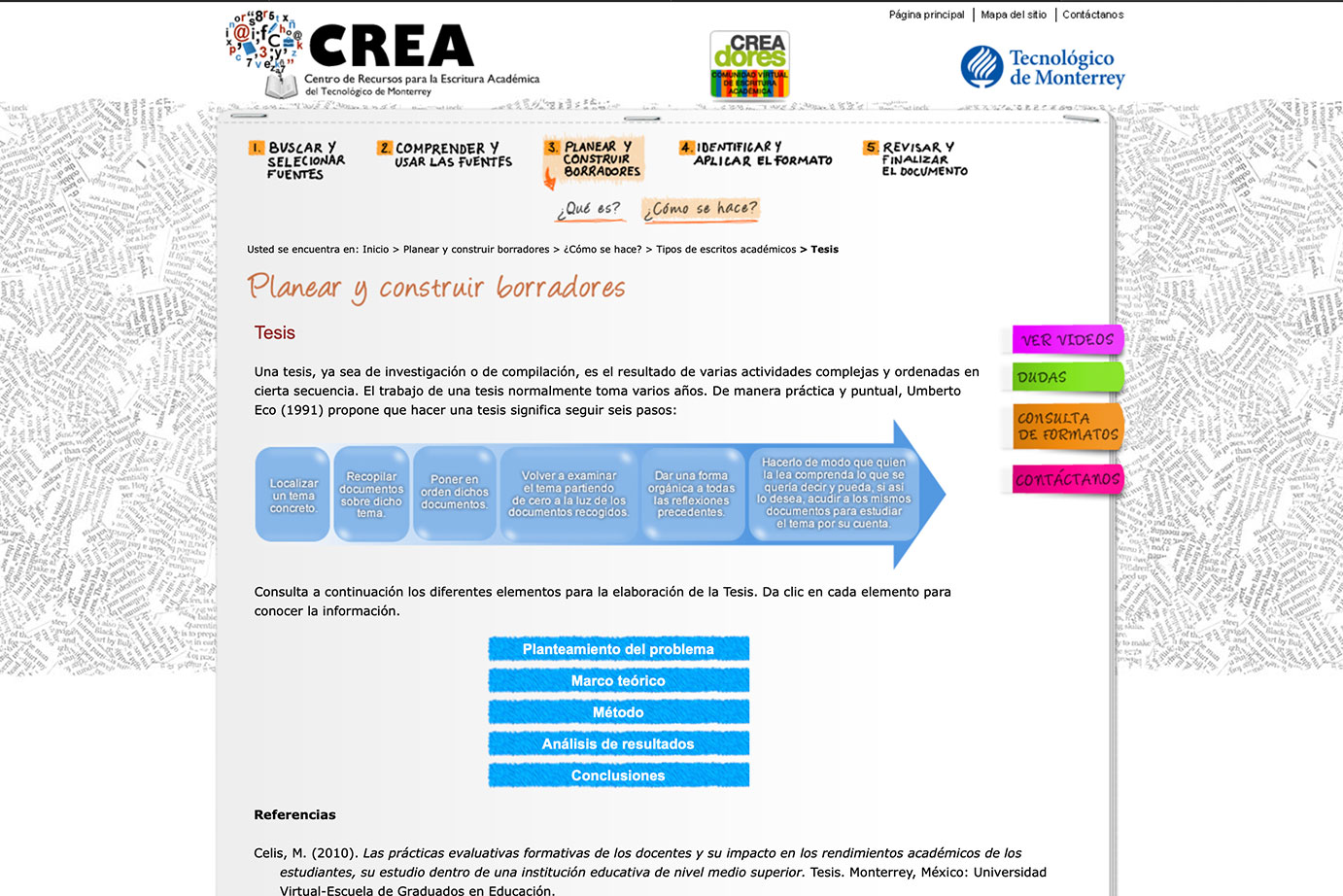 Tipos de escritos académicos la tesis Investiga+